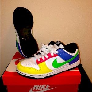 Nike Dunk High Green Streak